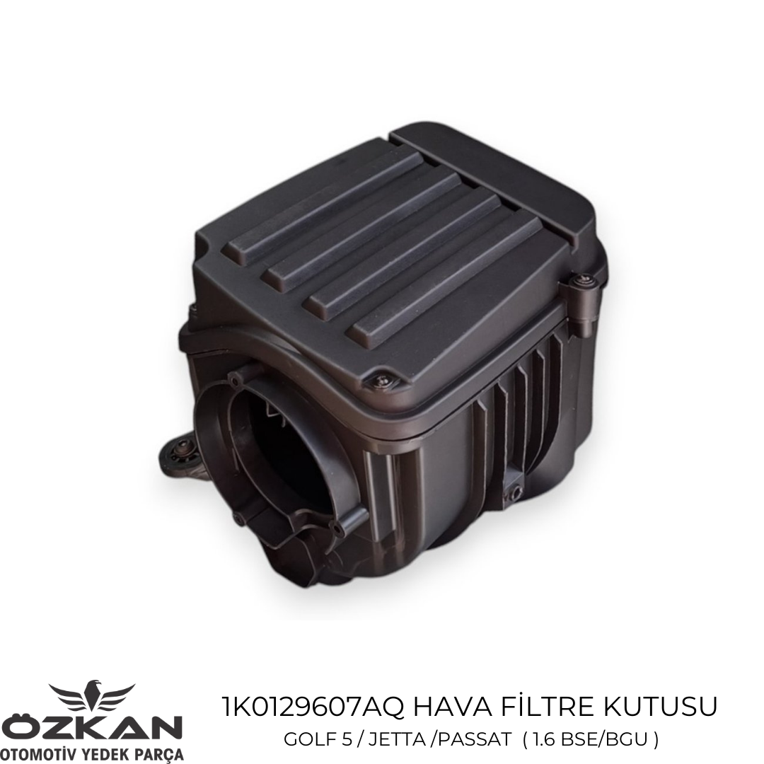1K0129607AQ HAVA FİLTRE KUTUSU  GOLF 5 / JETTA /PASSAT  ( 1.6 BSE/BGU ) 
