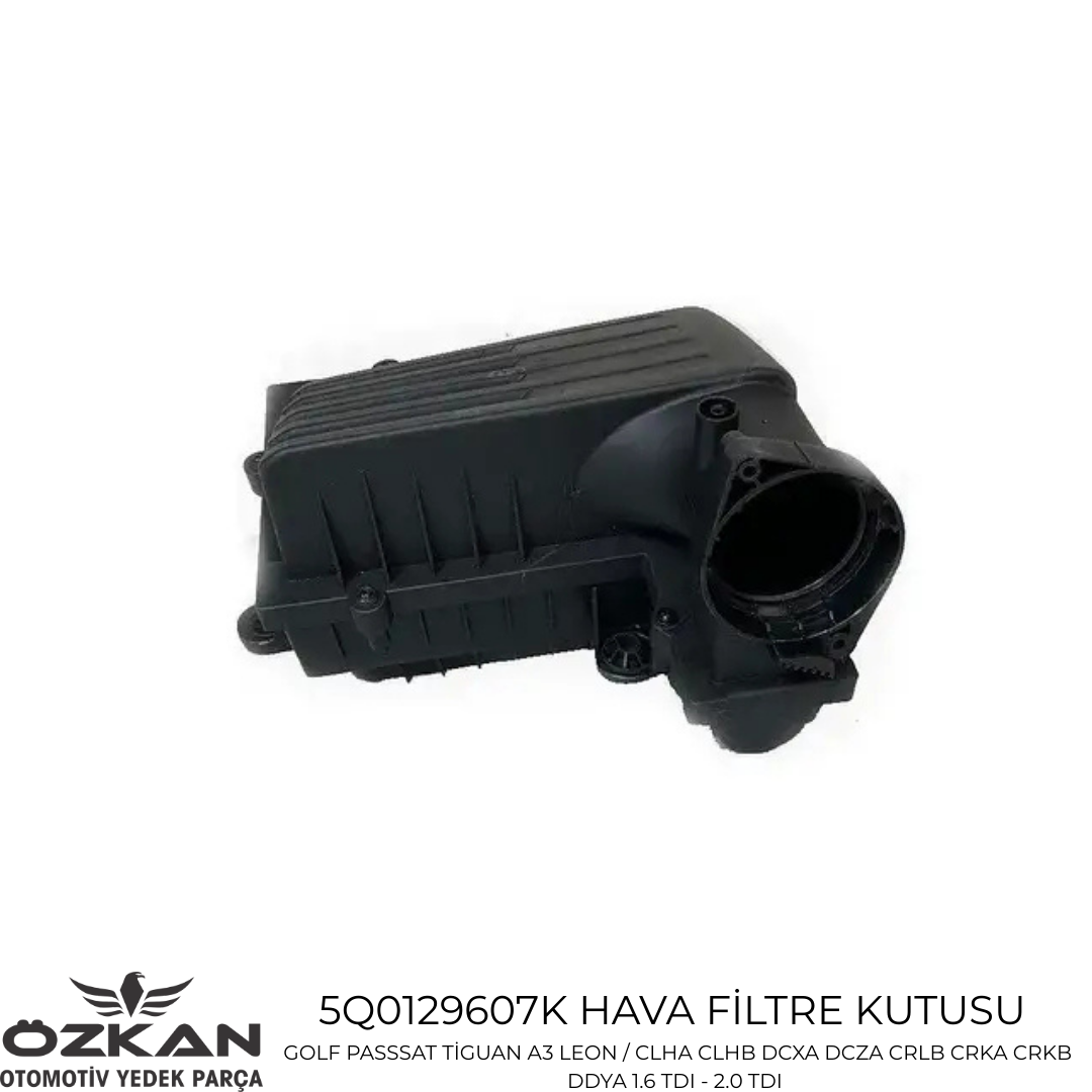 5Q0129607K HAVA FİLTRE KUTUSU GOLF PASSSAT TİGUAN A3 LEON